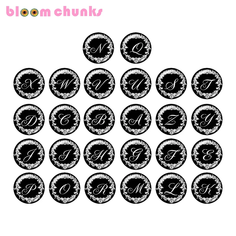 Alphabet Image printing DIY Round Photo Glass Cabochon 20mm Painted metal snaps Z1029
Alphabet Image printing DIY Round Photo Glass Cabochon 20mm Painted metal snaps Z1029