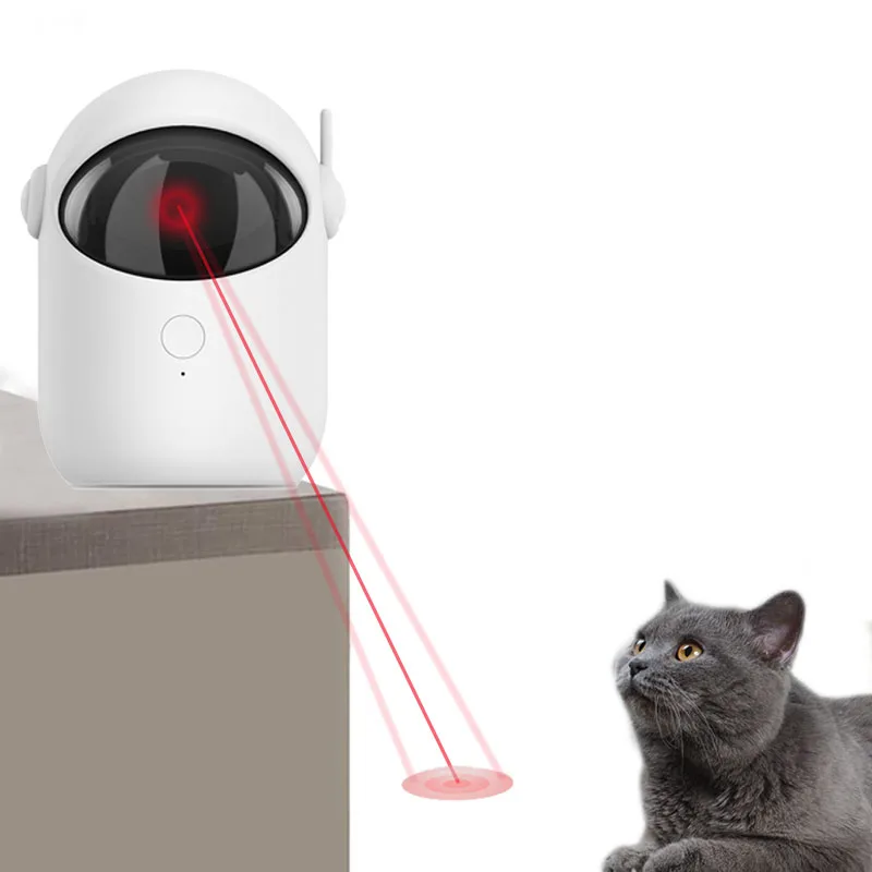 Invigorating Cat Laser Toy Automatic Interactive Adjustable Laser For Cat Play Teaser Electric Silent Training USB Charging
Invigorating Cat Laser Toy Automatic Interactive Adjustable Laser For Cat Play Teaser Electric Silent Training USB Charging