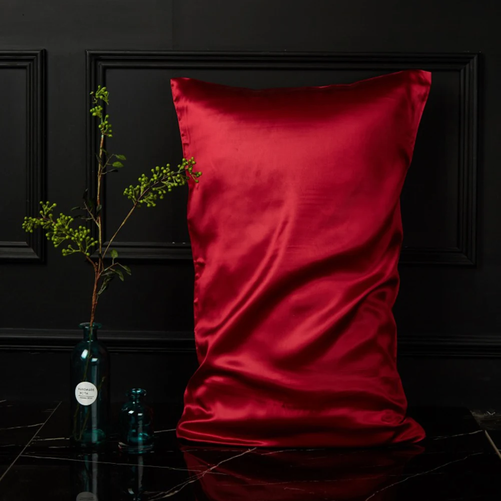 1pc Double Side Silk Pillow Case Smoothy Pillowcase Silk Gift 48x74cm Plain Luxury Rectangle Pillow Cover Bedding Home Decor
1pc Double Side Silk Pillow Case Smoothy Pillowcase Silk Gift 48x74cm Plain Luxury Rectangle Pillow Cover Bedding Home Decor