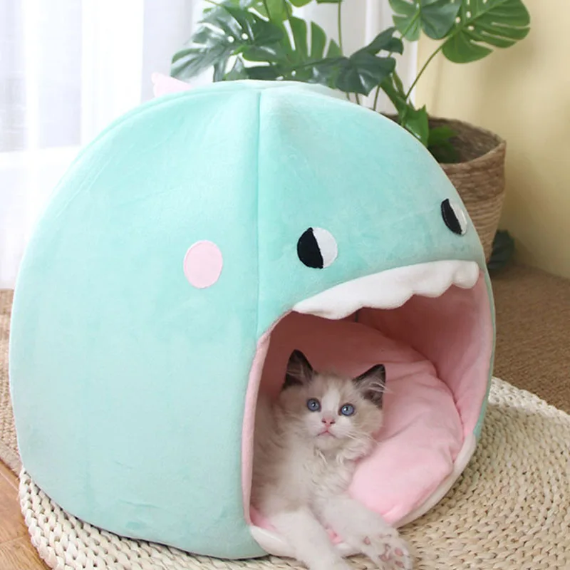 Cartoon Cat Bed Shark Shape Pet House Sofa Warm Pet Sleeping Bag for Dog Cats Cave Kennel Cozy Puppy Basket Pets Accessories
Cartoon Cat Bed Shark Shape Pet House Sofa Warm Pet Sleeping Bag for Dog Cats Cave Kennel Cozy Puppy Basket Pets Accessories