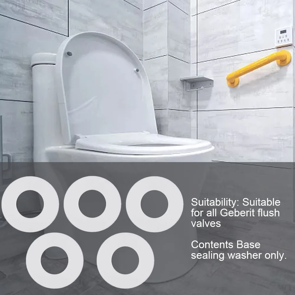 5pcs Drain Valve Water Stop Seal For Geberit Silicon Rubber Flush Valve Seal Washer Diaphragm 816.418.00.1 Toilet Tank Accessory
5pcs Drain Valve Water Stop Seal For Geberit Silicon Rubber Flush Valve Seal Washer Diaphragm 816.418.00.1 Toilet Tank Accessory