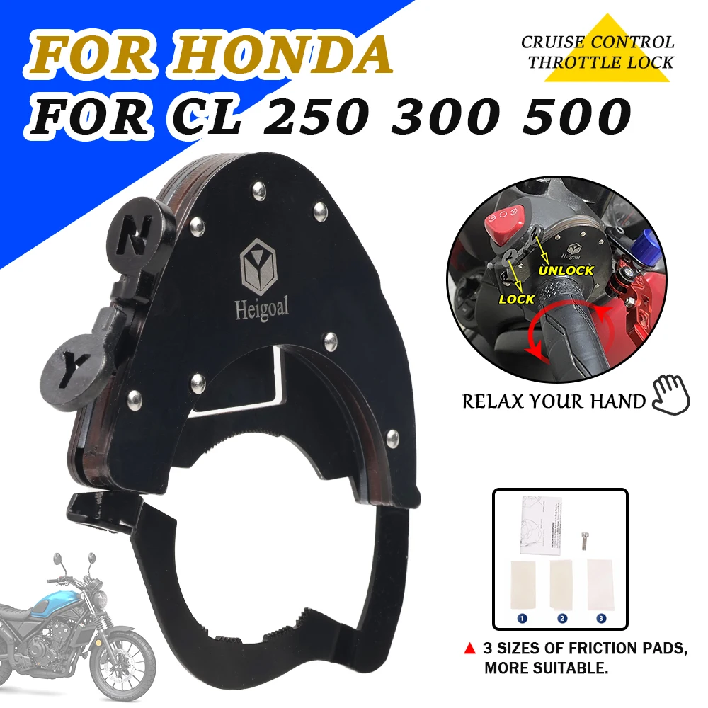 

Аксессуары для мотоциклов Honda CL500 CL250 CL300 CL 500 CL 300 CL 250 2023, аксессуары для мотоциклов, Руль управления круиз-контролем и замком дроссельной заслонки