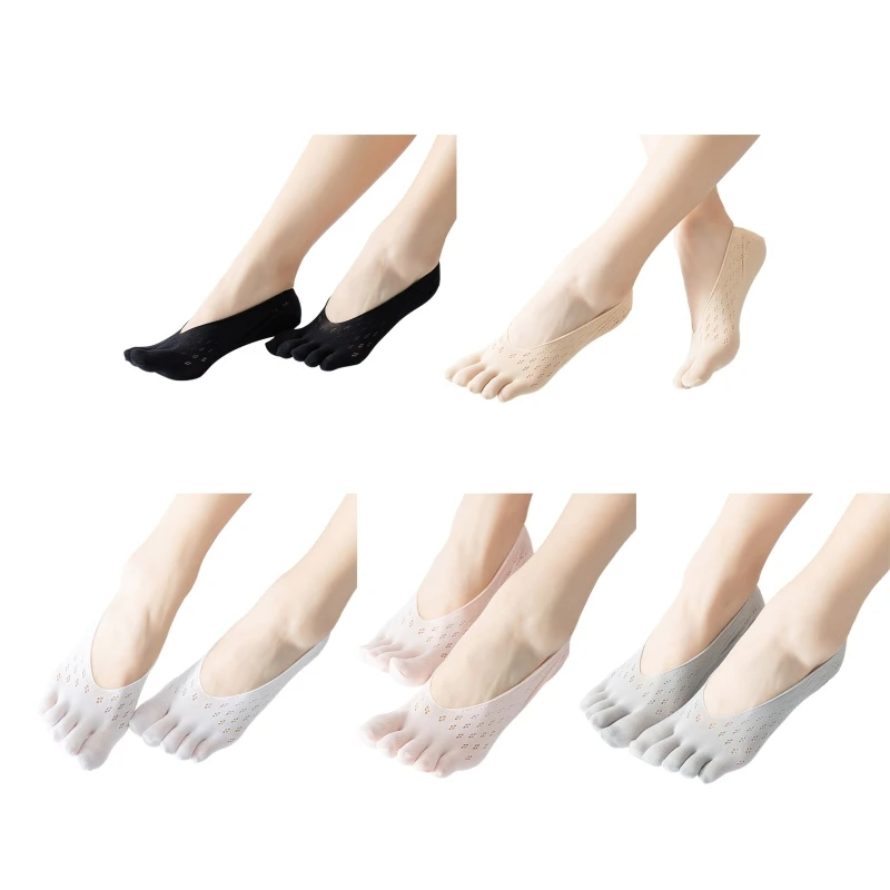 Женские летние тонкие кружевные носки с пятью пальцами, низкие носки с невидимой подкладкой, сетчатые силиконовые противоскользящие носки
Женские летние тонкие кружевные носки с пятью пальцами, низкие носки с невидимой подкладкой, сетчатые силиконовые противоскользящие носки