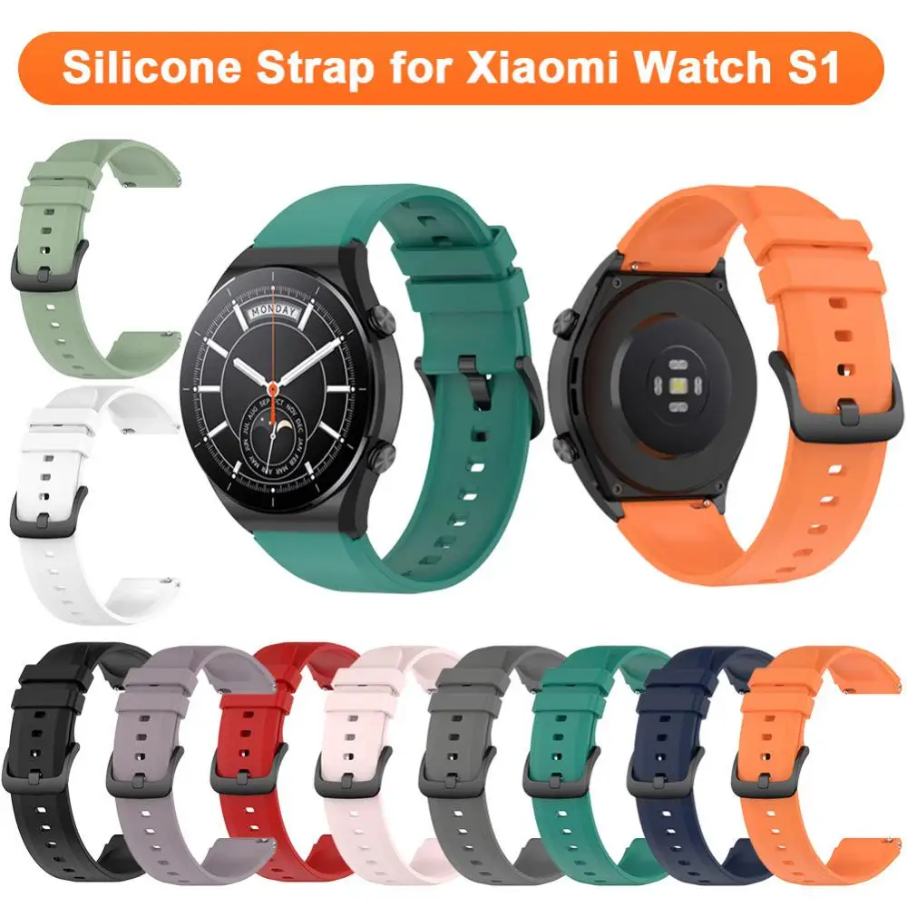 Silicone Strap for Xiaomi Watch S1 Smart Watch Band Replacement Wristband 22MM Wirstband Wirst Strap for Xiaomi Watch S1
Silicone Strap for Xiaomi Watch S1 Smart Watch Band Replacement Wristband 22MM Wirstband Wirst Strap for Xiaomi Watch S1