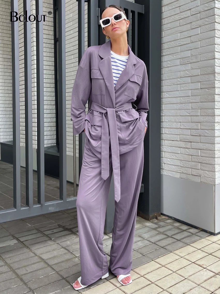 Bclout Fashion Cotton Pants Sets 2 Pieces Outfits Women 2023 Spring Elegant Notched Collar Lace-Up Blouses Wide Leg Pants Suits
Bclout Fashion Cotton Pants Sets 2 Pieces Outfits Women 2023 Spring Elegant Notched Collar Lace-Up Blouses Wide Leg Pants Suits
