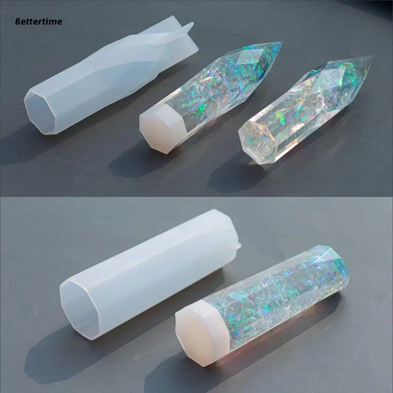B36D Silicone Pendant Mold Epoxy Quartz Crystal Resin Mold Gem Faceted Jewelry Molds
B36D Silicone Pendant Mold Epoxy Quartz Crystal Resin Mold Gem Faceted Jewelry Molds