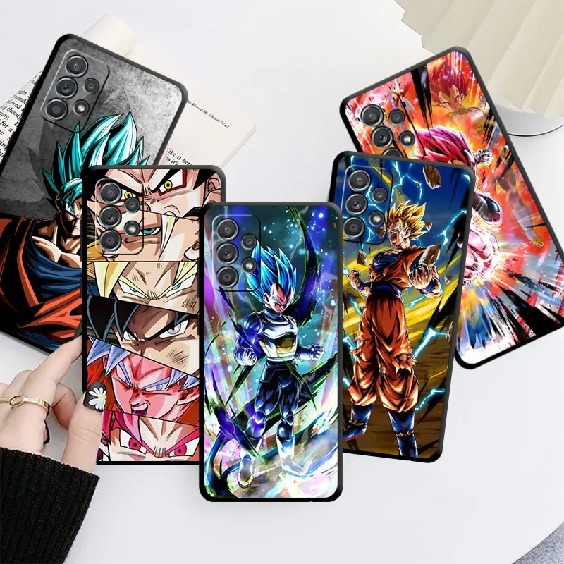 

Чехол Dragon Ball Son Goku для Samsung Galaxy A52 A53 A12 A13 A32 A71 A33 A13 A51 A23 A32 A31 A22 A03 A02s, мягкий чехол для телефона