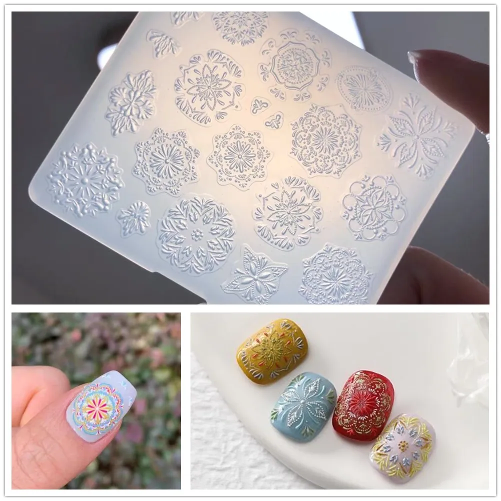 1pc Bohemi Relief 3D Acrylic Mold Totem Silicone Nail Art Decorations Nails DIY Wing Nail Art Templates Rose Nails Mold
1pc Bohemi Relief 3D Acrylic Mold Totem Silicone Nail Art Decorations Nails DIY Wing Nail Art Templates Rose Nails Mold