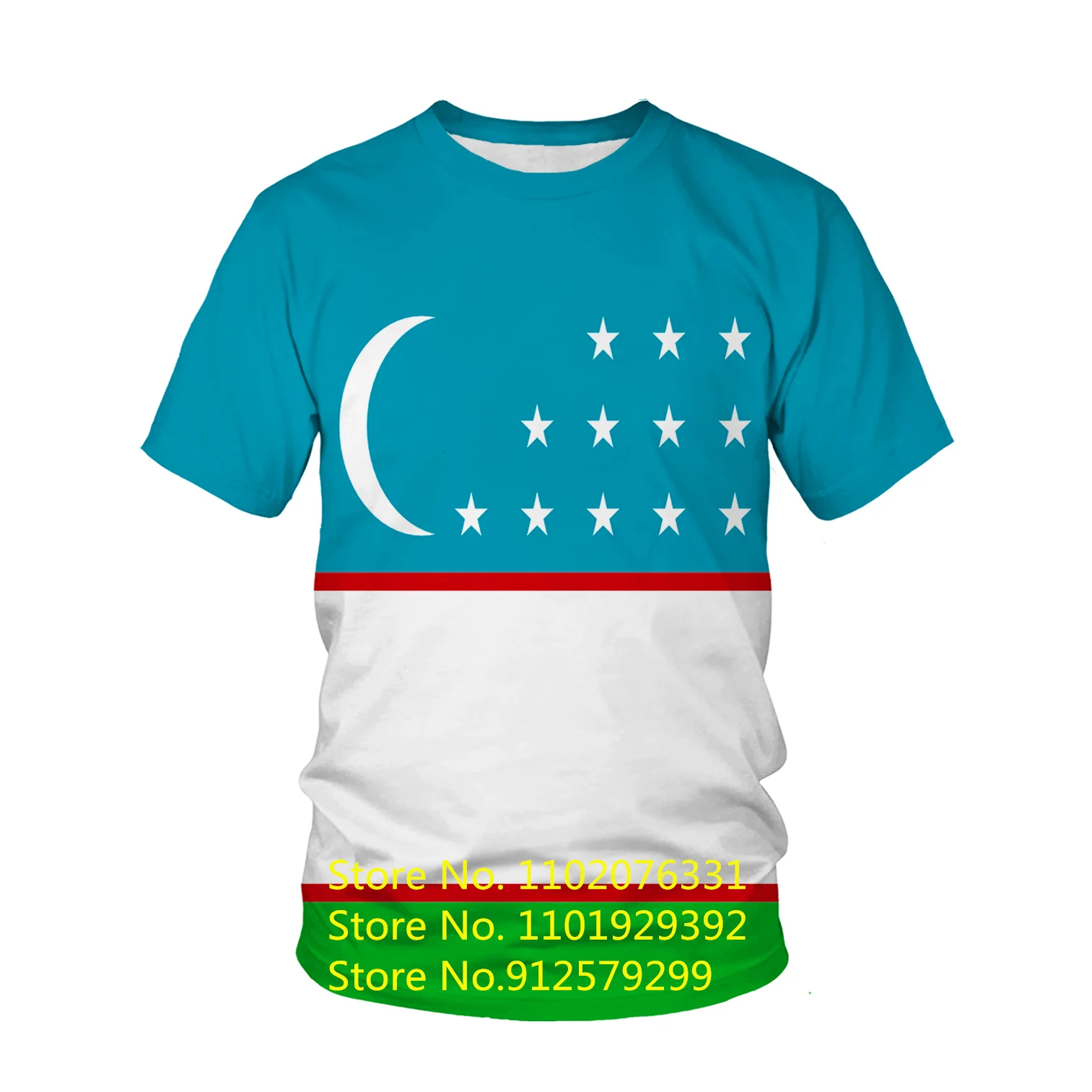 Men/women Fashion Uzbekistan Flag 3D Printed Casual Sports T-shirt Harajuku Retro Short-sleeved Top
Men/women Fashion Uzbekistan Flag 3D Printed Casual Sports T-shirt Harajuku Retro Short-sleeved Top