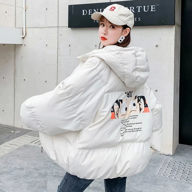 Woman Winter Jacket Cartoon Loose Parkas Coat 2022 Female Hooded Warm Jackets Outwear Casual Harajuku Women Clothing
Woman Winter Jacket Cartoon Loose Parkas Coat 2022 Female Hooded Warm Jackets Outwear Casual Harajuku Women Clothing