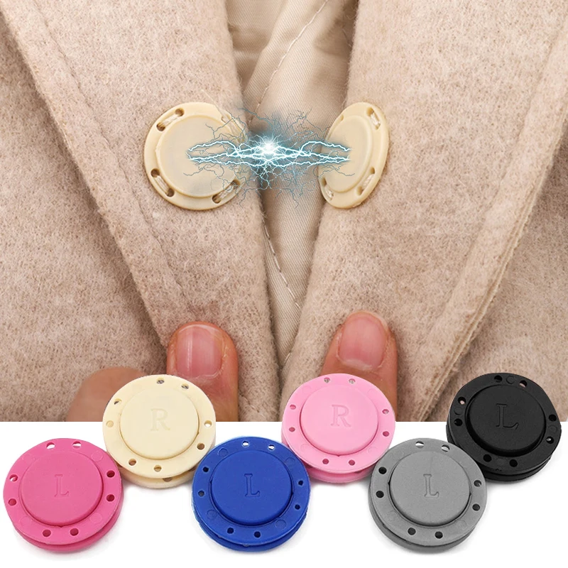 A pair Invisible Magnet Buttons Sewing Supplies Magnetic Clothing Jacket Cardigan Metal Buttons Handmade DIY Clothing Decoration
A pair Invisible Magnet Buttons Sewing Supplies Magnetic Clothing Jacket Cardigan Metal Buttons Handmade DIY Clothing Decoration