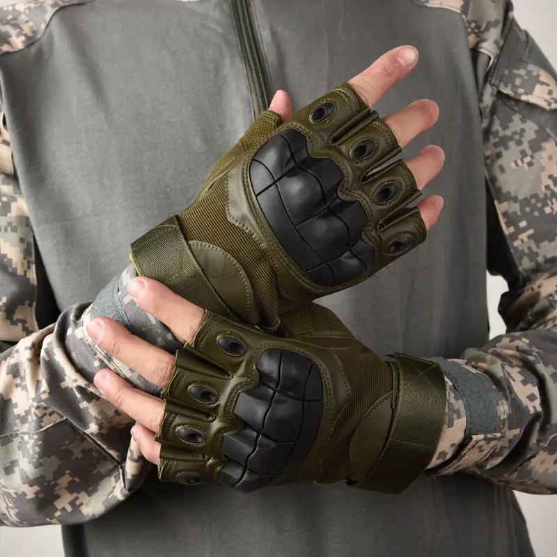 Half Finger Men's Gloves Outdoor Military Tactical Gloves Sports Shooting Hunting Airsoft Motorcycle Cycling Gloves
Half Finger Men's Gloves Outdoor Military Tactical Gloves Sports Shooting Hunting Airsoft Motorcycle Cycling Gloves