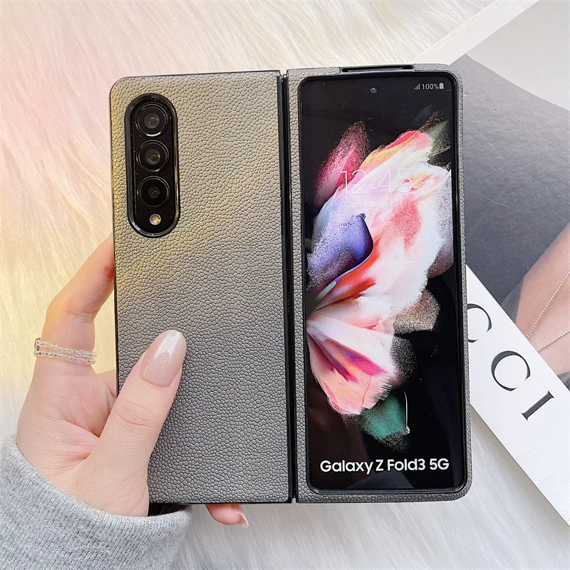 Case for Samsung Z Fold3 Phone Case Fold3 All-Inclusive Protective Case Upper and Lower Case F9260 Leather Protective Cover
Case for Samsung Z Fold3 Phone Case Fold3 All-Inclusive Protective Case Upper and Lower Case F9260 Leather Protective Cover