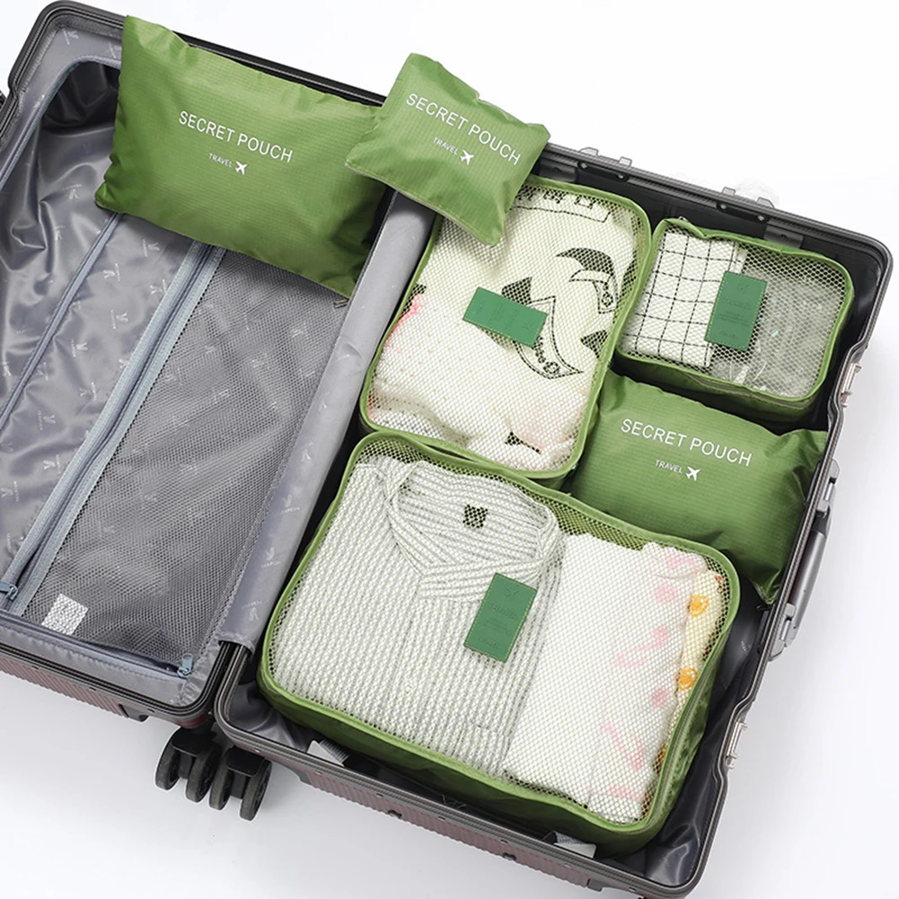 6PCS Travel Storage Bag Set For Clothes Tidy Organizer Wardrobe Suitcase Pouch Travel Organizer Bag Case Shoes Packing Cube Bag
6PCS Travel Storage Bag Set For Clothes Tidy Organizer Wardrobe Suitcase Pouch Travel Organizer Bag Case Shoes Packing Cube Bag