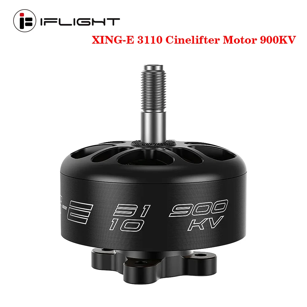 IFlight XING-E 3110 Cinelifter Motor 900KV 8S LIPO для RC Multirotor 7inch 8inch 9inch 10inch FPV Long Range Cinelifter Drone
IFlight XING-E 3110 Cinelifter Motor 900KV 8S LIPO для RC Multirotor 7inch 8inch 9inch 10inch FPV Long Range Cinelifter Drone