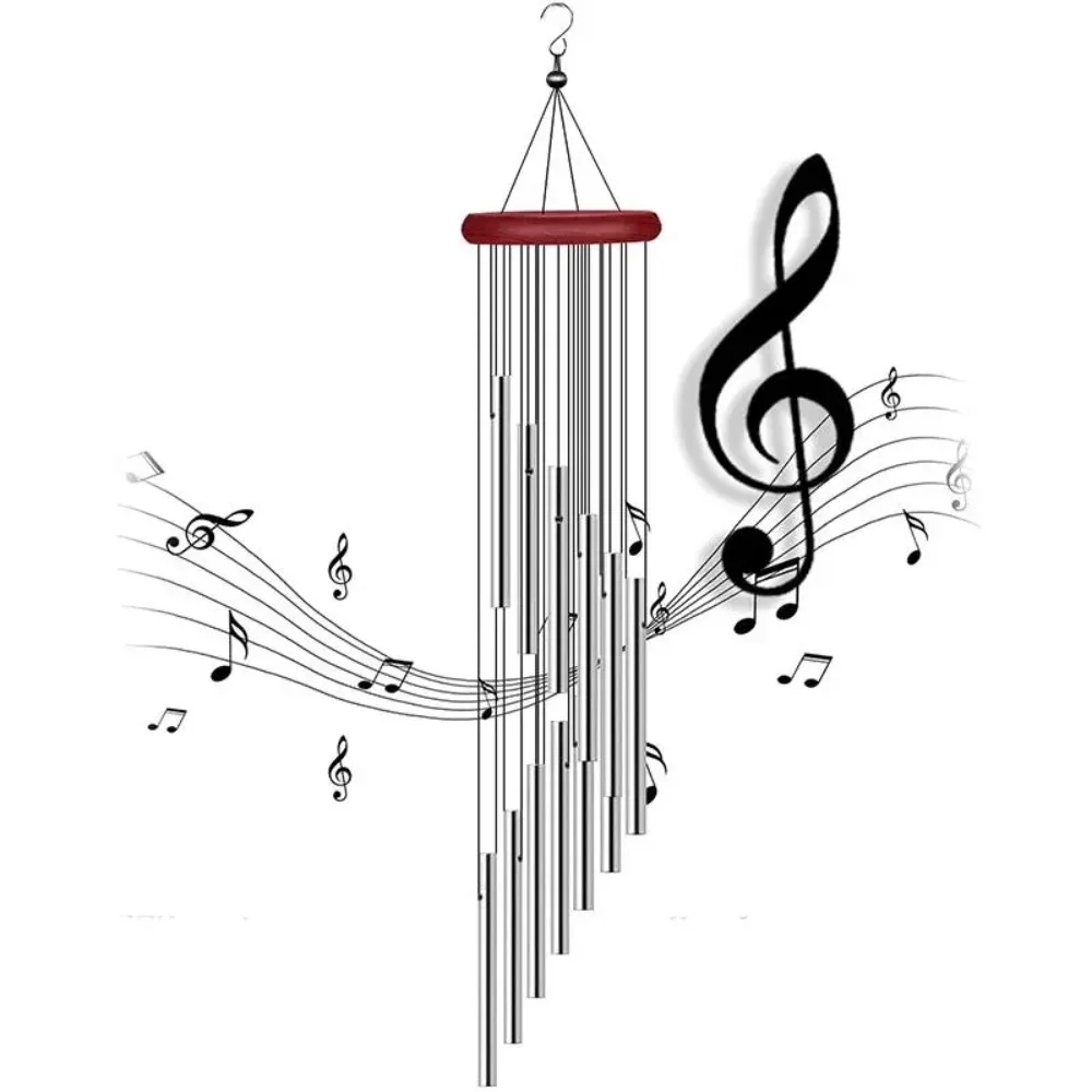 Колокольчики ветра, Большие колокольчики глубоких тонов, 6 трубок, уличные садовые украшения для дома, подарки
Колокольчики ветра, Большие колокольчики глубоких тонов, 6 трубок, уличные садовые украшения для дома, подарки