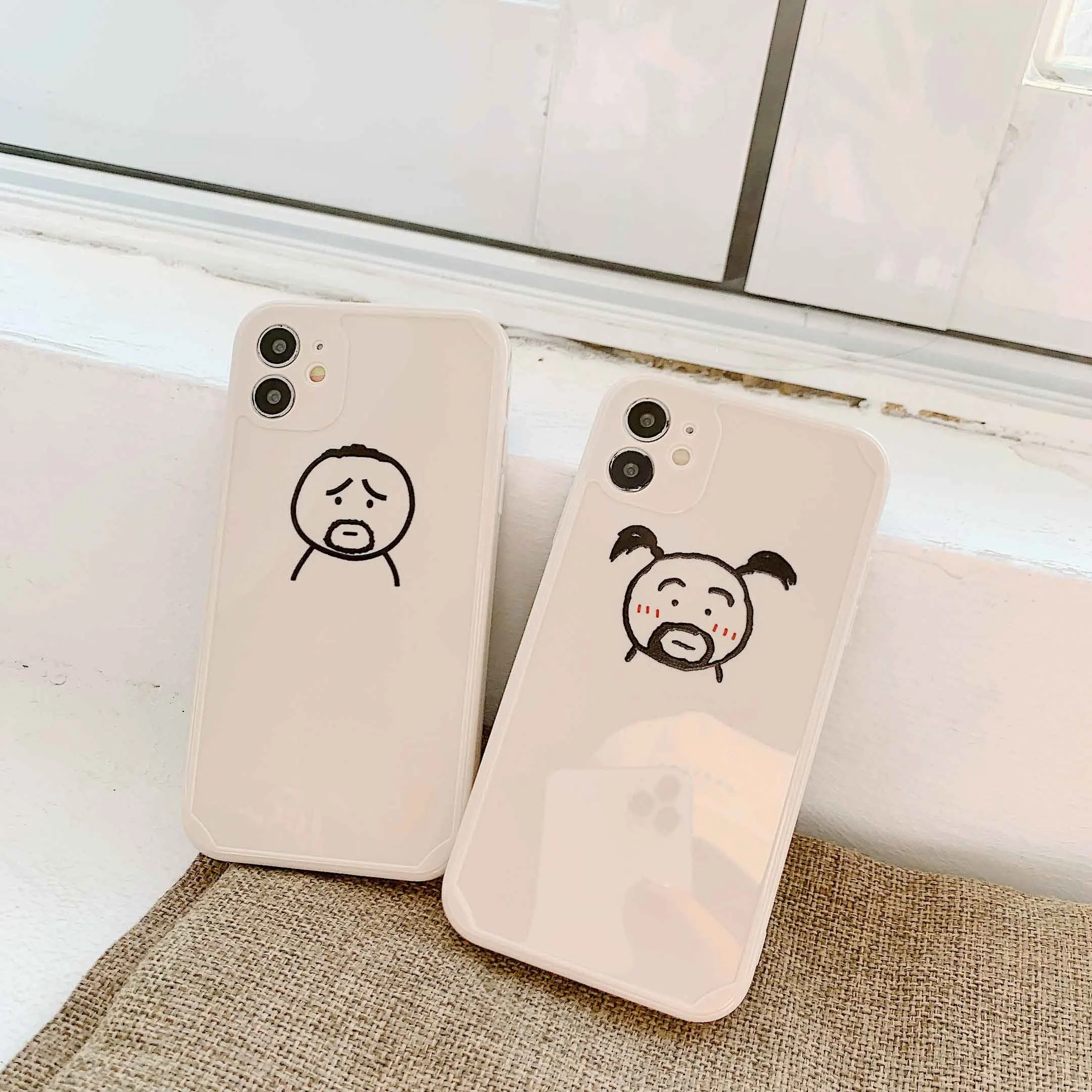 2022 New Material Phone Case For Iphone 12 Pro Max Mini 11 7 8 Plus Xr Xs Max X Boy And Girl Couple Cover Capa Conque white
2022 New Material Phone Case For Iphone 12 Pro Max Mini 11 7 8 Plus Xr Xs Max X Boy And Girl Couple Cover Capa Conque white