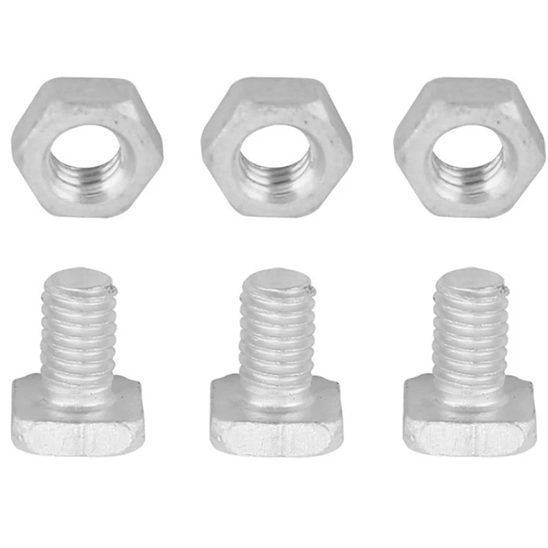200 Pcs M6x12mm Greenhouse Nuts And Bolts Square Head Bolts Nuts Greenhouse Repair Kit Parts Replacement Garden Supplies
200 Pcs M6x12mm Greenhouse Nuts And Bolts Square Head Bolts Nuts Greenhouse Repair Kit Parts Replacement Garden Supplies