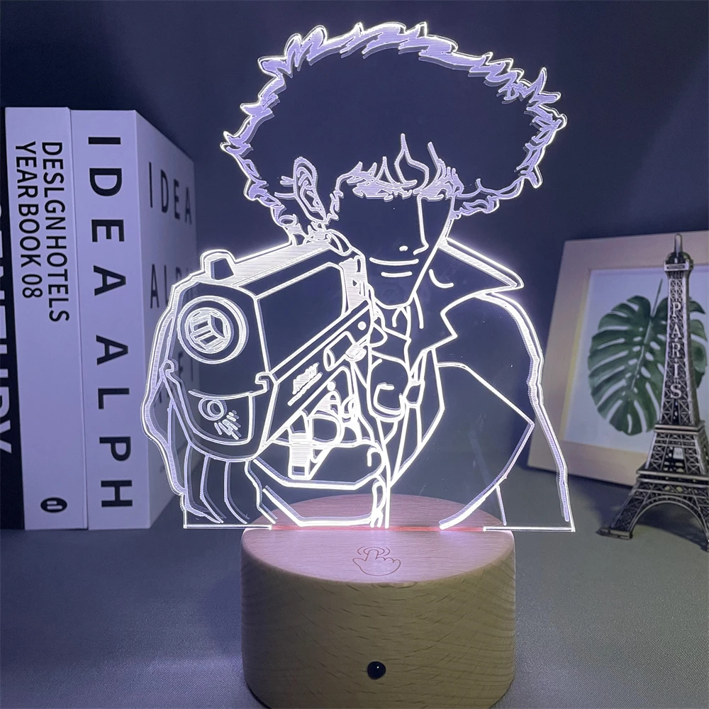 Anime Led Light Anime Cowboy Bebop Spike 3d Lamp Anime Figures Night Lamp Portable Lighting
Anime Led Light Anime Cowboy Bebop Spike 3d Lamp Anime Figures Night Lamp Portable Lighting