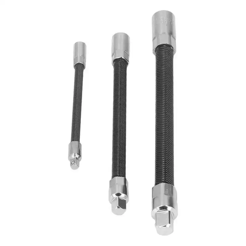 3 Pcs Flexible Extension Bar Spring Steel Electric Drill Extension Magnetic Holder for Automotive Repairing Connection
3 Pcs Flexible Extension Bar Spring Steel Electric Drill Extension Magnetic Holder for Automotive Repairing Connection