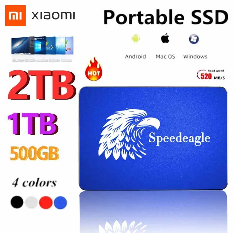 SSD Solid State Drive Interface Network Storage Solid State Drive Hard Disk 1TB High Capacity Computer Storage Capacity Expander
SSD Solid State Drive Interface Network Storage Solid State Drive Hard Disk 1TB High Capacity Computer Storage Capacity Expander