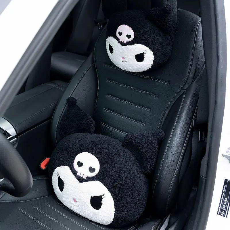 Kawaii Sanrios Series Anime Dark Style Kuromi Cartoon Cute Car Neck Pillow Seat Lumbar Support Inside The Car Pillow Decorate
Kawaii Sanrios Series Anime Dark Style Kuromi Cartoon Cute Car Neck Pillow Seat Lumbar Support Inside The Car Pillow Decorate