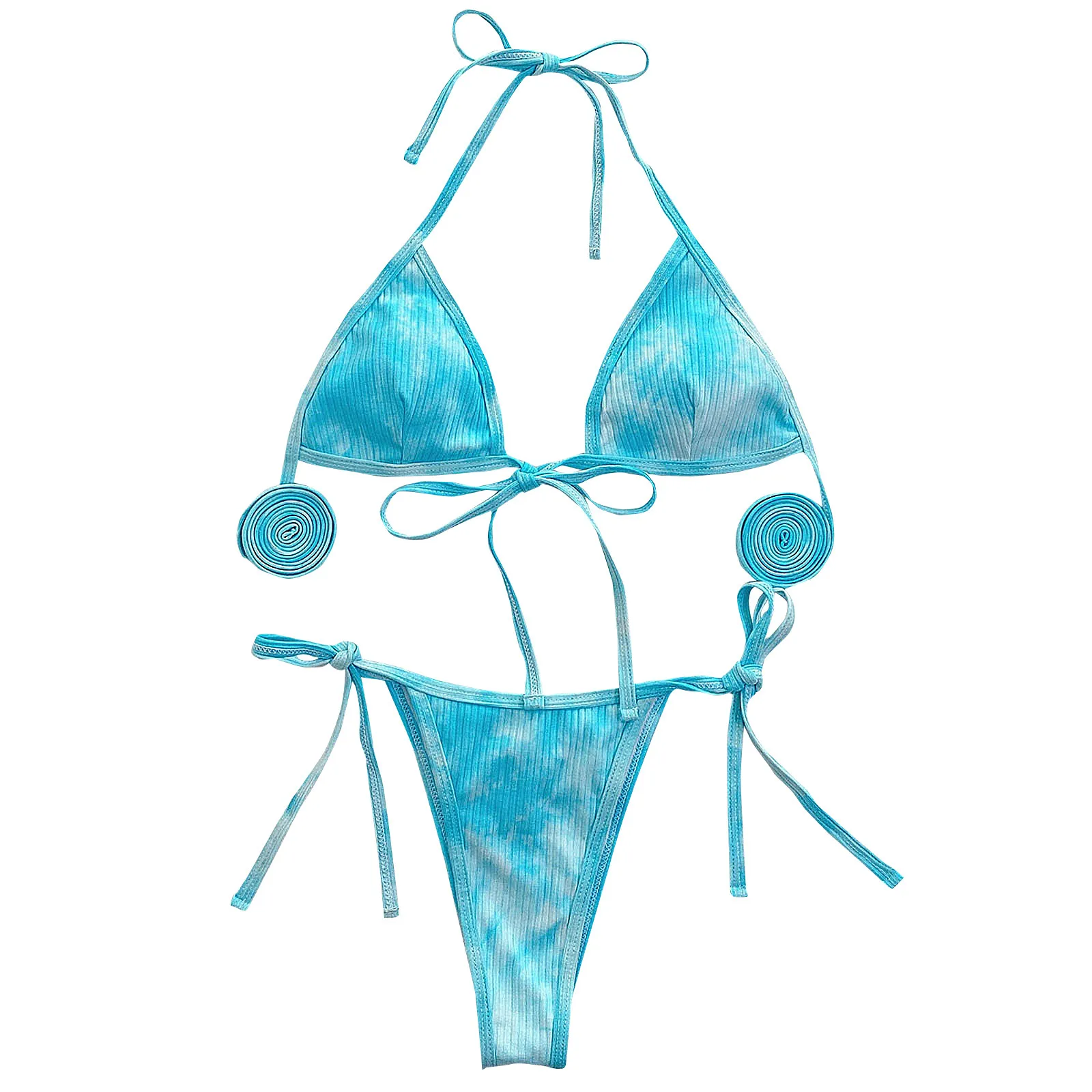 Swimwear Tie-dye Bikini Sexy Swimsuit Bandage Two-Piece Beachwear Women Swimming Swimwears Tankinis Set Swimwears micro
Swimwear Tie-dye Bikini Sexy Swimsuit Bandage Two-Piece Beachwear Women Swimming Swimwears Tankinis Set Swimwears micro