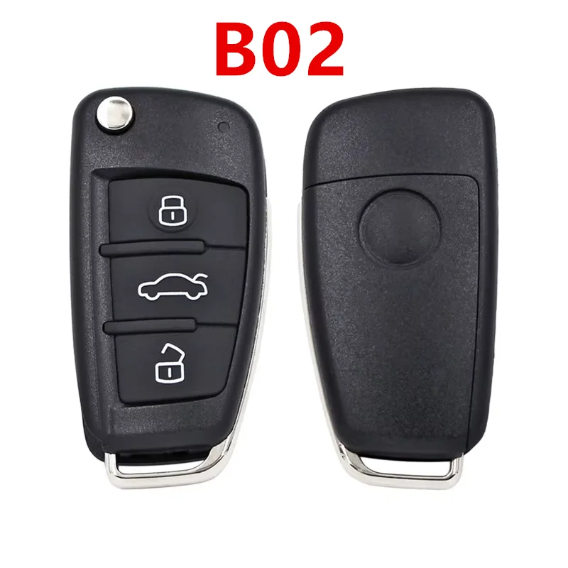 2 шт. B02 3-кнопочный смарт-ключ серии B KD для Audi A6L, пульт дистанционного управления в стиле для KD900 KD900 + URG200 KD-X2 Mini KD
2 шт. B02 3-кнопочный смарт-ключ серии B KD для Audi A6L, пульт дистанционного управления в стиле для KD900 KD900 + URG200 KD-X2 Mini KD