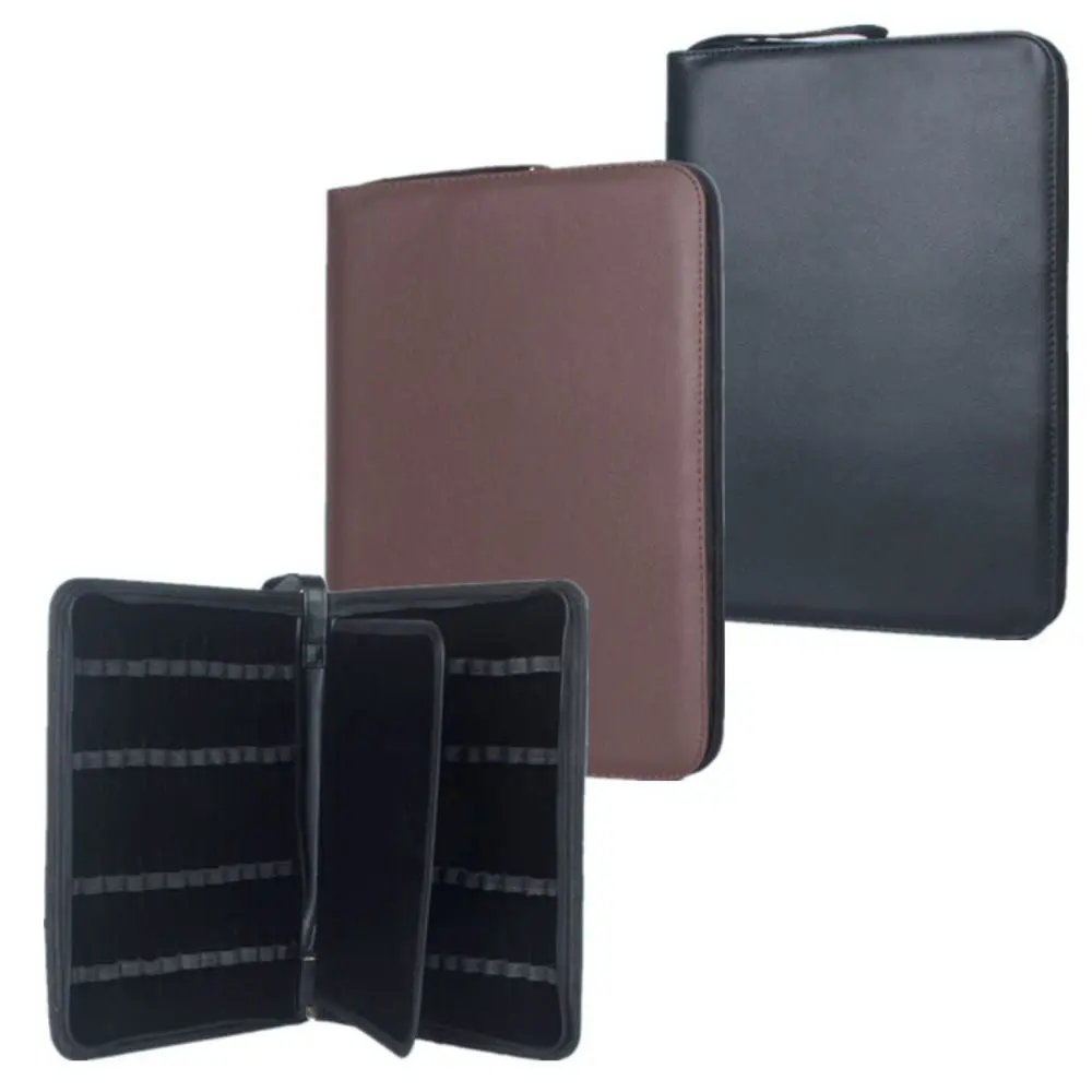 Capacity Fountain Pen Case Durable Available Zipper Pen Container Bag PU Leather Stationery Bag Business Office
Capacity Fountain Pen Case Durable Available Zipper Pen Container Bag PU Leather Stationery Bag Business Office