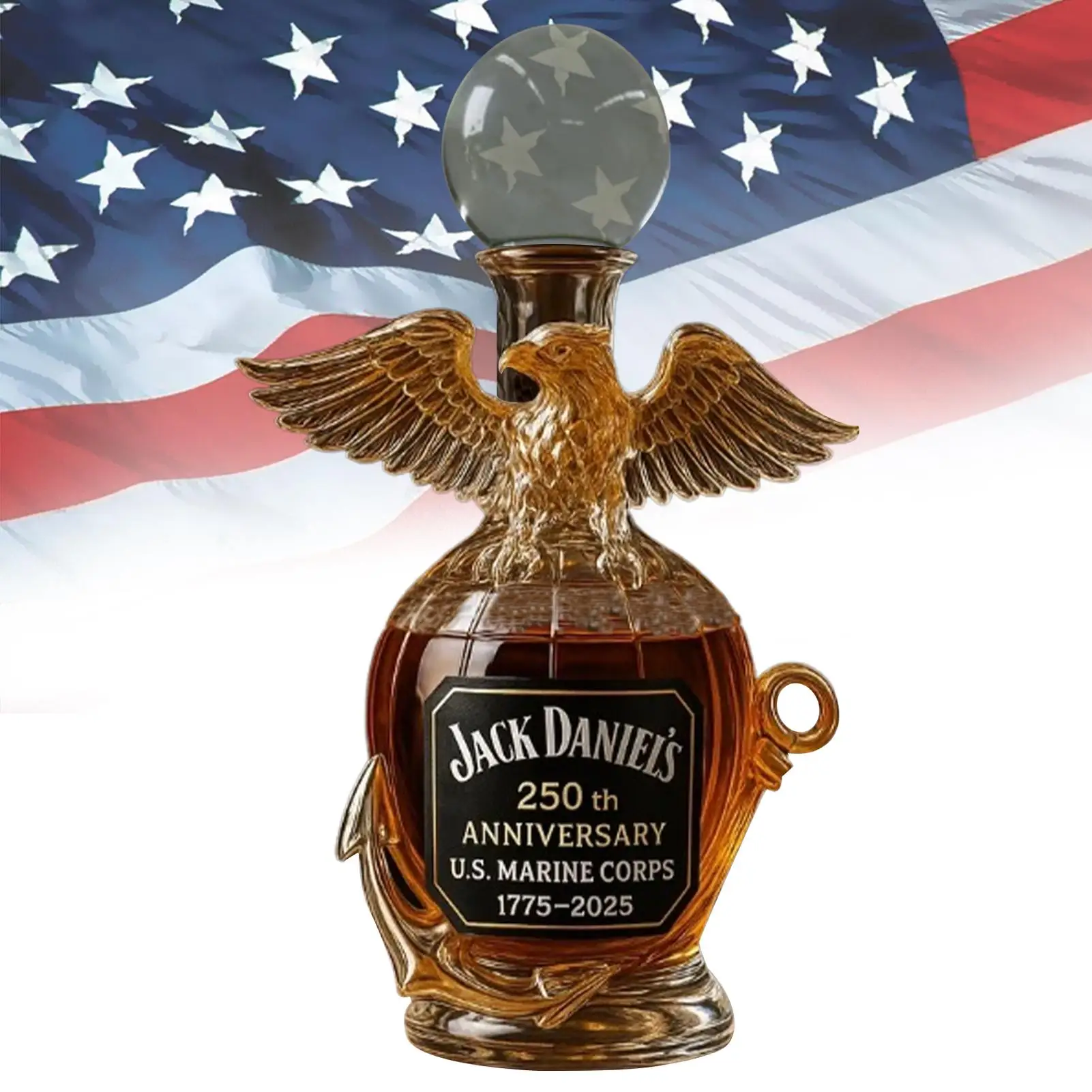 Стеклянный графин в форме орла
Стеклянный графин в форме орла