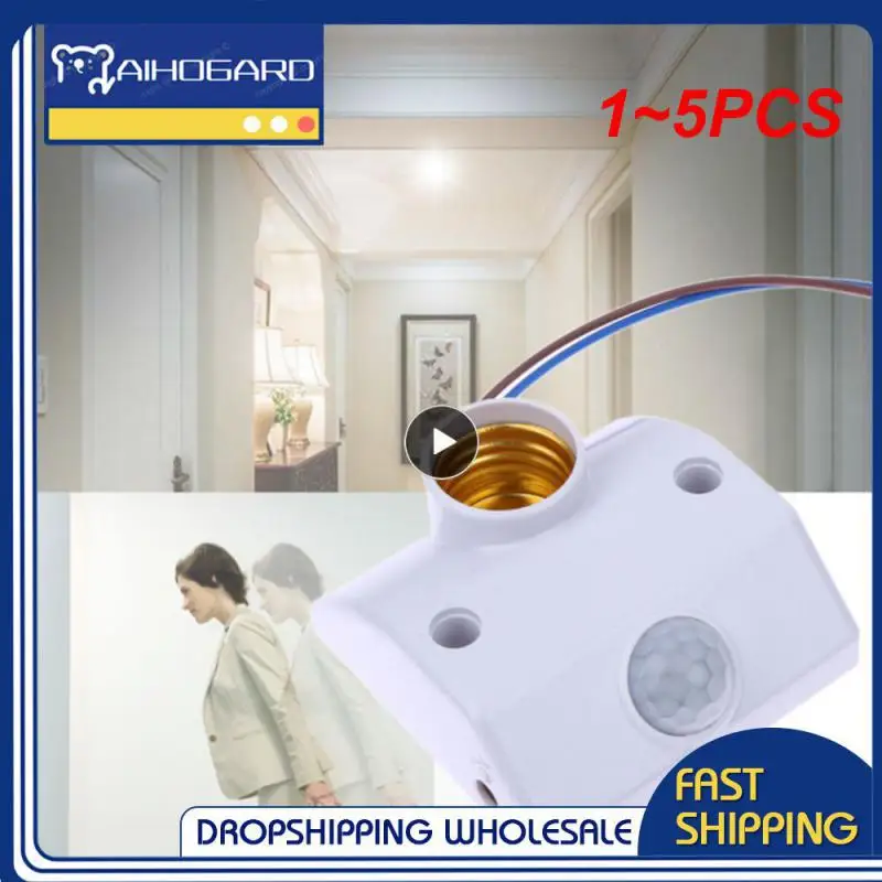 1 ~ 5 шт. Φ 50/60 Гц 5LUX переключатель с датчиком движения, инфракрасный датчик движения, автоматический держатель лампы, переключатель белого света
1 ~ 5 шт. Φ 50/60 Гц 5LUX переключатель с датчиком движения, инфракрасный датчик движения, автоматический держатель лампы, переключатель белого света