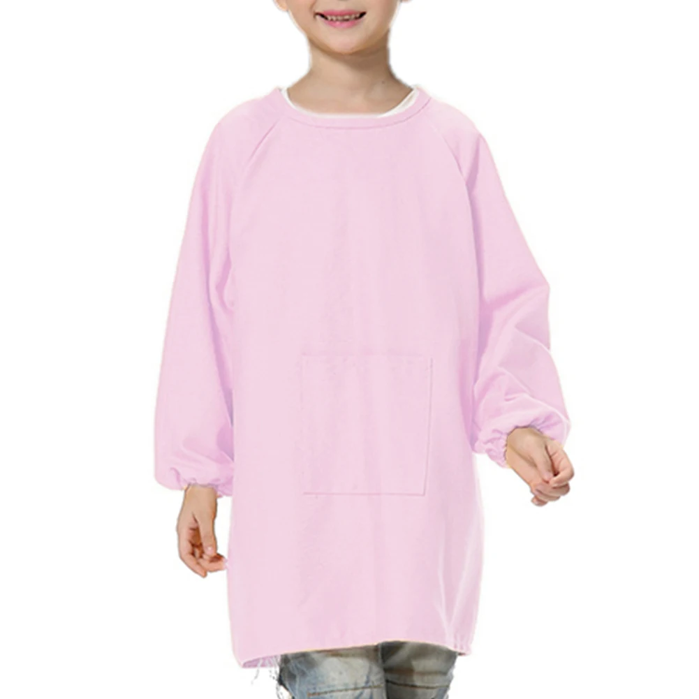 Child's Apron Cotton Canvas Long-Sleeve Artist Smock Kids Smock with Front Pocket Waterproof Painting Clothes
Child's Apron Cotton Canvas Long-Sleeve Artist Smock Kids Smock with Front Pocket Waterproof Painting Clothes