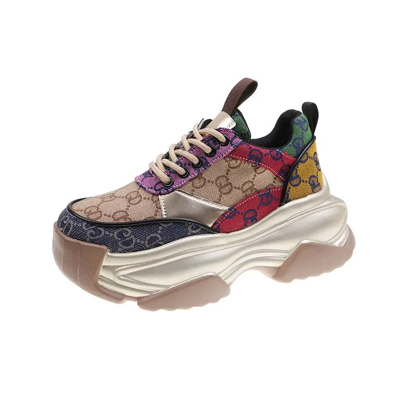 Spring Summer New Daddy Shoes Heightening Fashion Designer Women Shoes Air Mesh Casual Platform Chunky Sneakers Sapatos De Mujer
Spring Summer New Daddy Shoes Heightening Fashion Designer Women Shoes Air Mesh Casual Platform Chunky Sneakers Sapatos De Mujer