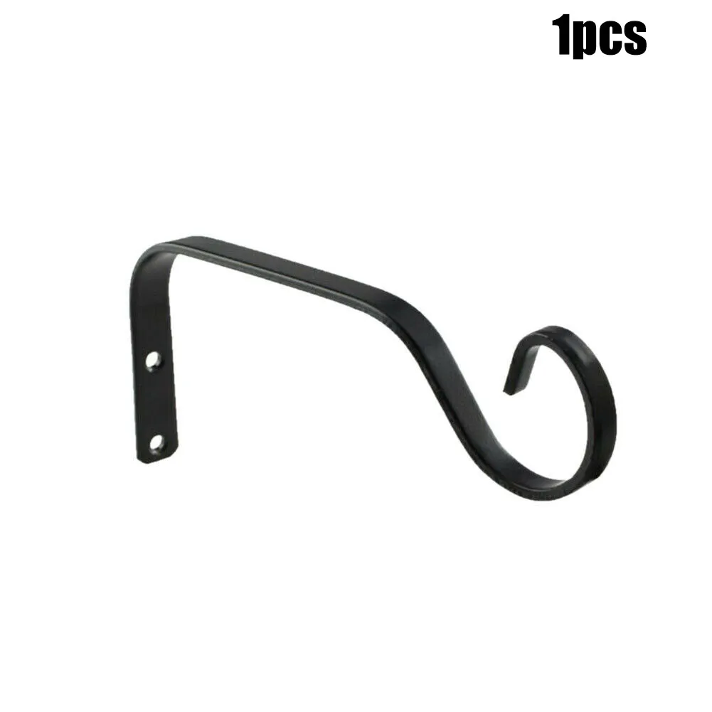 1/2PCS Metal Hanging Basket Brackets Black Iron Wall Hook Bracket Outdoor Garden Wall Mounted Plant Hanger Hook Wall Decor
1/2PCS Metal Hanging Basket Brackets Black Iron Wall Hook Bracket Outdoor Garden Wall Mounted Plant Hanger Hook Wall Decor