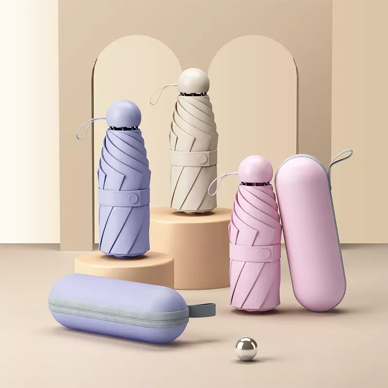 Mini Capsule Umbrella Light Sunny Rainy Umbrella Women Anti-UV Sunshade Umbrella Pocket Sunscreen Umbrella Portable Paraguas
Mini Capsule Umbrella Light Sunny Rainy Umbrella Women Anti-UV Sunshade Umbrella Pocket Sunscreen Umbrella Portable Paraguas
