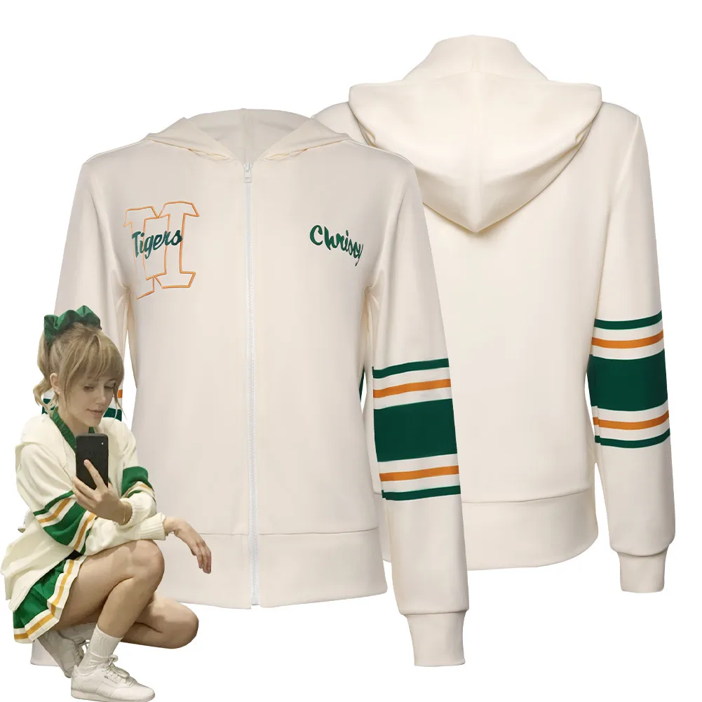 Kids Stranger Cosplay Things Season 4 Chrissy Cosplay Costume Hawkins High School Uniform Coat Outfits Halloween Carnival Suit
Kids Stranger Cosplay Things Season 4 Chrissy Cosplay Costume Hawkins High School Uniform Coat Outfits Halloween Carnival Suit