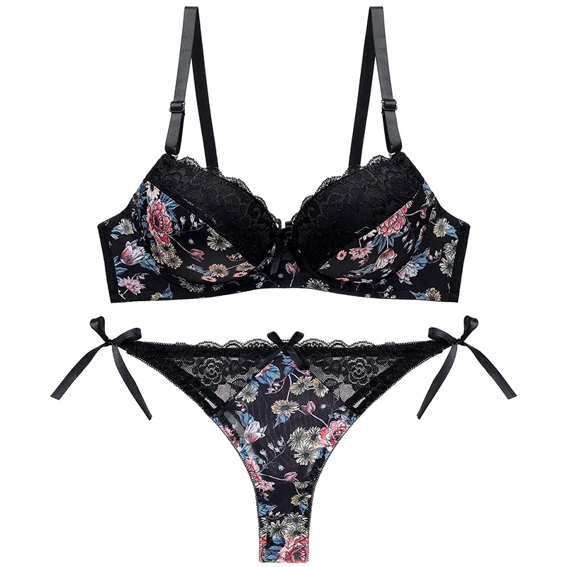 Underwear Women Set Sexy Lace Bra Set Comfortable Underwear Set Solid Female Women Underwire Push Up Cup A B C 32 34 36 38 40
Underwear Women Set Sexy Lace Bra Set Comfortable Underwear Set Solid Female Women Underwire Push Up Cup A B C 32 34 36 38 40
