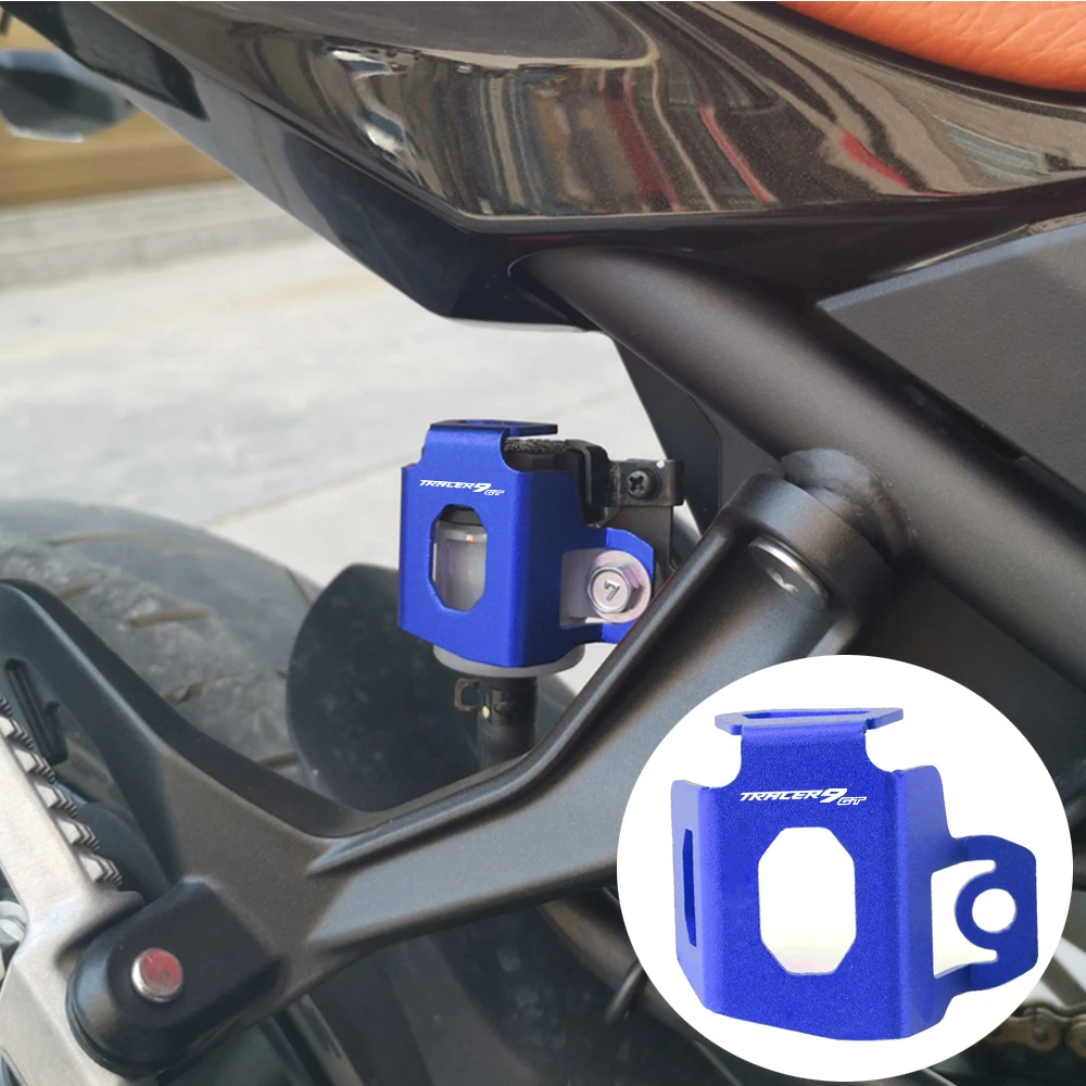 Для Yamaha TRACER 9 GT TRACER9GT TRACER9 GT 2021 2022 аксессуары для мотоциклов Задняя Тормозная жидкость резервуар Защитная крышка 
Для Yamaha TRACER 9 GT TRACER9GT TRACER9 GT 2021 2022 аксессуары для мотоциклов Задняя Тормозная жидкость резервуар Защитная крышка