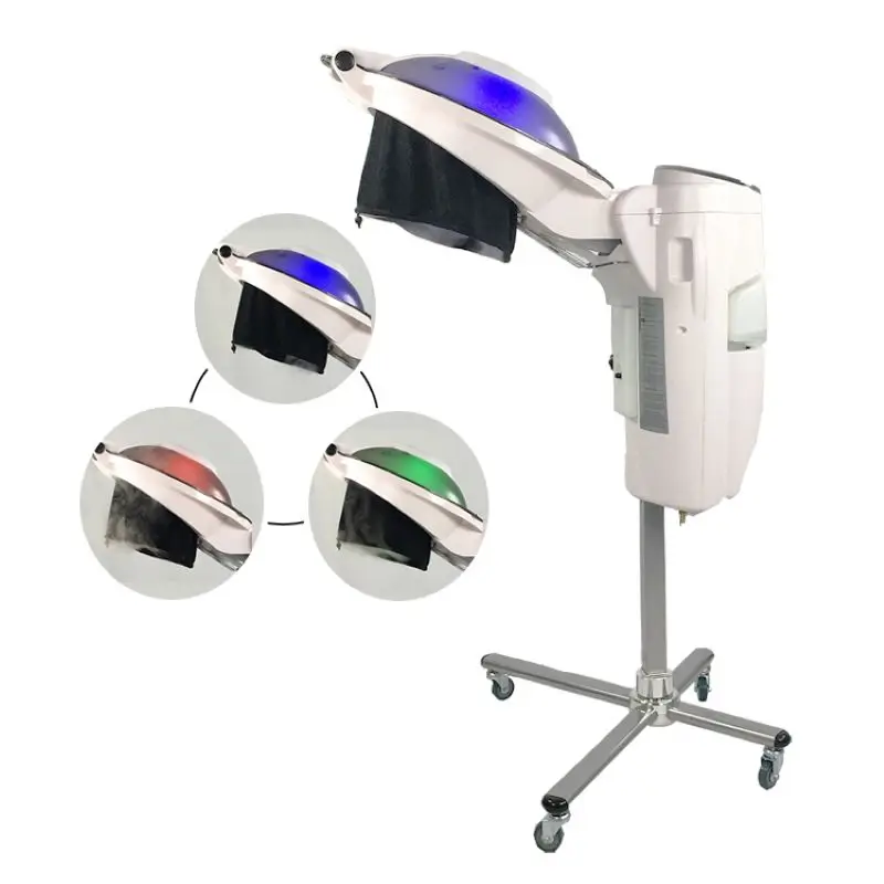 3 colors LED lights micro mist hair steamer professional hair scalp treatment other hair salon equipment barer accessories
3 colors LED lights micro mist hair steamer professional hair scalp treatment other hair salon equipment barer accessories