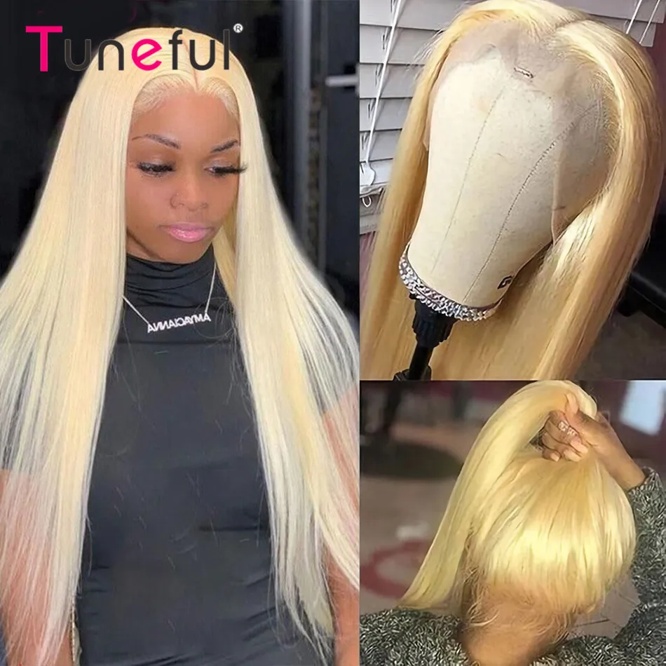 HD Transparent 360 13x6 Lace Frontal Human Hair Wigs 613 Blonde Brazilian Remy Human Hair 5x5 613 Lace Front Closure Wigs
HD Transparent 360 13x6 Lace Frontal Human Hair Wigs 613 Blonde Brazilian Remy Human Hair 5x5 613 Lace Front Closure Wigs