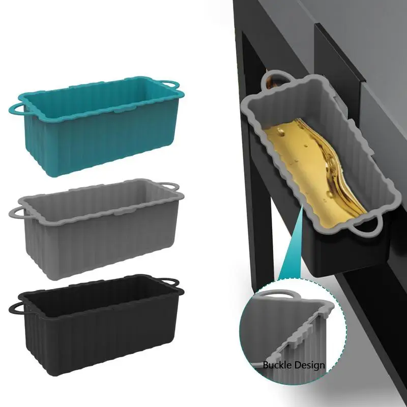 Silicone Grease Catcher Liners Soft Dishwasher Safe Grill Grease Tray Heat Proof Grease Drip Pan Liners For Camping Kitchen
Silicone Grease Catcher Liners Soft Dishwasher Safe Grill Grease Tray Heat Proof Grease Drip Pan Liners For Camping Kitchen