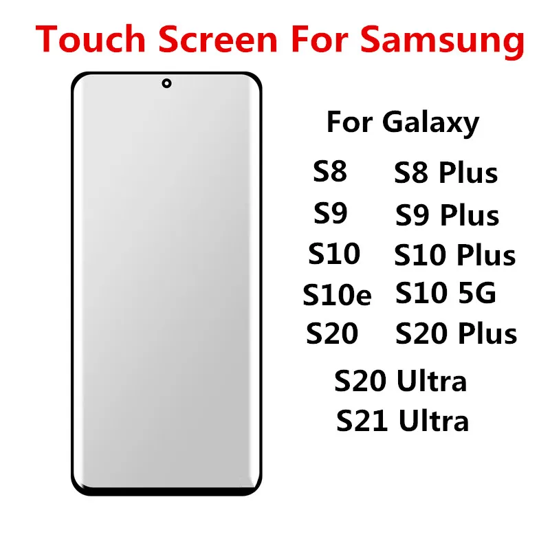 Outer Screen For Samsung Galaxy S8 Plus S9 S10 5G S20 S21 Ultra Front Touch Panel LCD Display Glass Repair Replace Parts
Outer Screen For Samsung Galaxy S8 Plus S9 S10 5G S20 S21 Ultra Front Touch Panel LCD Display Glass Repair Replace Parts