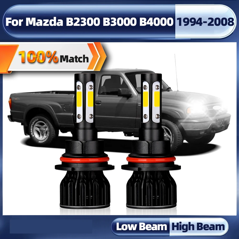 9007 LED Car Headlight Bulbs Turbo Lamp 6000K 12V Car Light For Mazda B2300 B3000 B4000 1994-2002 2003 2004 2005 2006 2007 2008
9007 LED Car Headlight Bulbs Turbo Lamp 6000K 12V Car Light For Mazda B2300 B3000 B4000 1994-2002 2003 2004 2005 2006 2007 2008