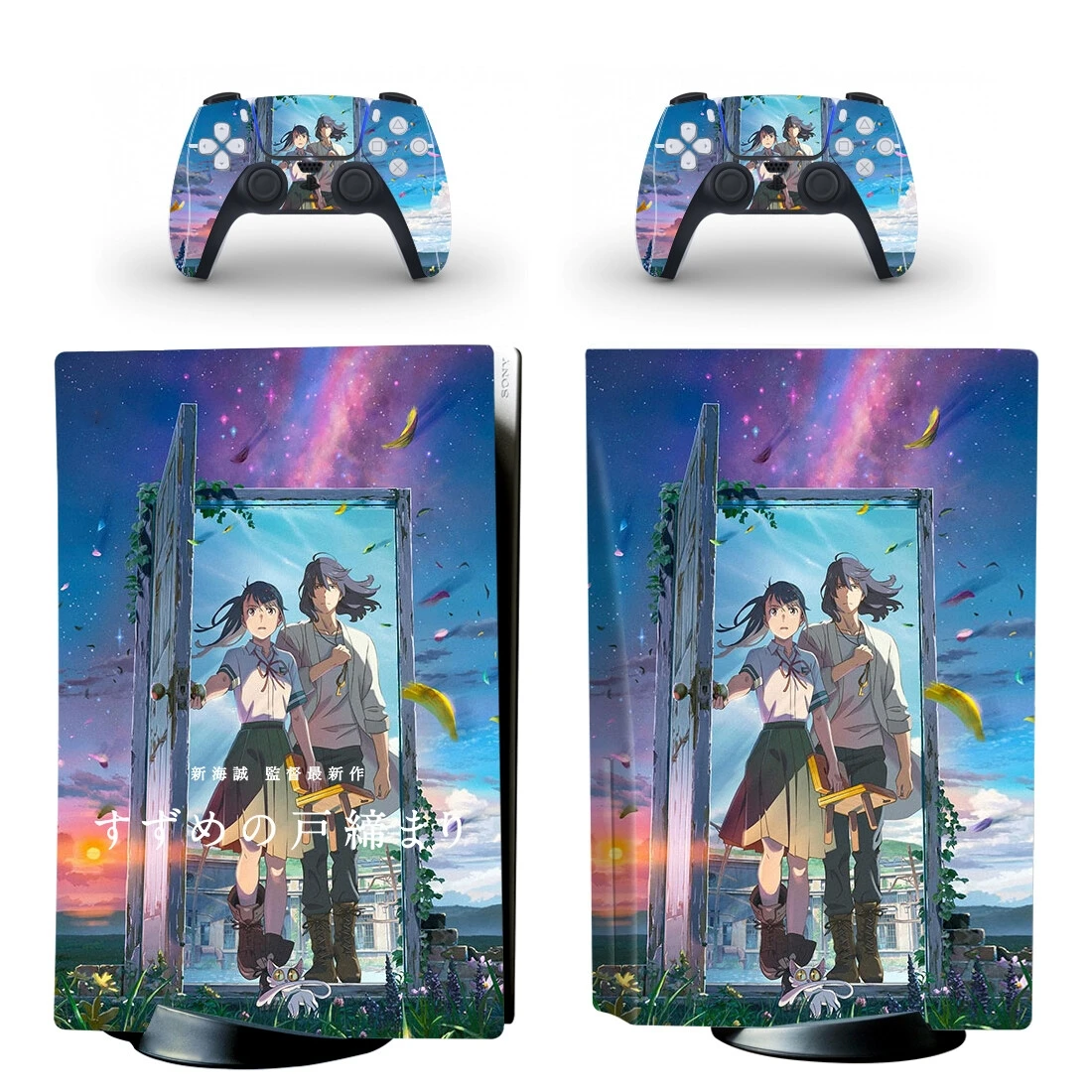 Suzume no Tojimari PS5 Disc Skin Sticker Protector Decal Cover for Console Controller PS5 Disk Skin Sticker Vinyl
Suzume no Tojimari PS5 Disc Skin Sticker Protector Decal Cover for Console Controller PS5 Disk Skin Sticker Vinyl