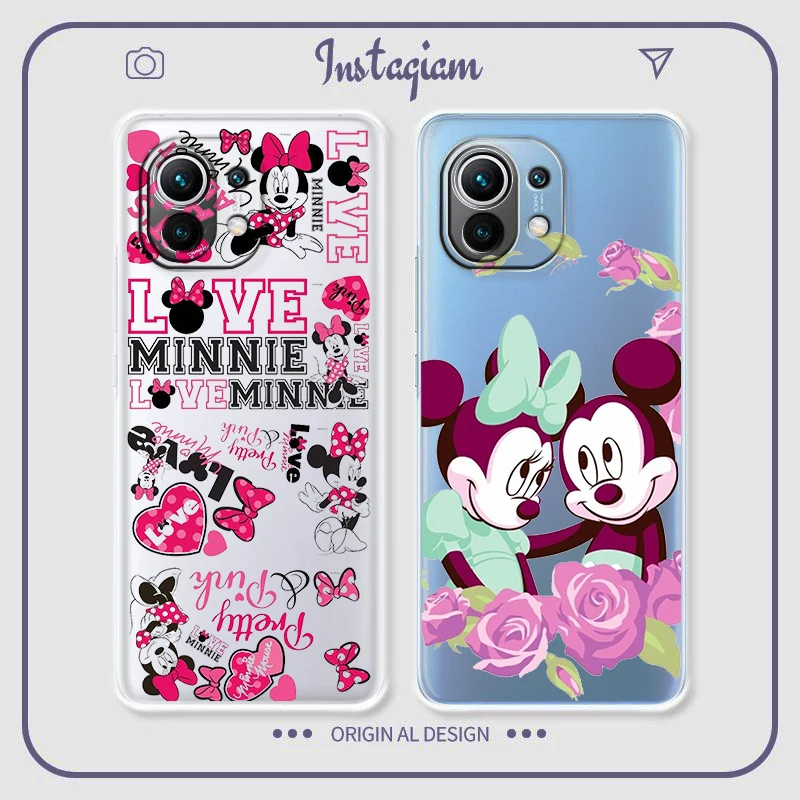 Cute Minnie Mouse Disney For Xiaomi Mi 13 12 11 10 11T 10T 9T 9 8 Note 10 Ultra Pro Lite Transparent Silicone Phone Case Fundas
Cute Minnie Mouse Disney For Xiaomi Mi 13 12 11 10 11T 10T 9T 9 8 Note 10 Ultra Pro Lite Transparent Silicone Phone Case Fundas