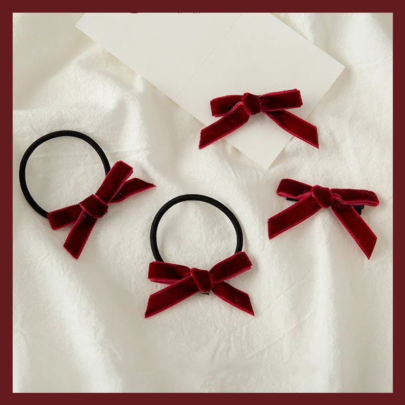 Korean red velvet bow hairpin female cute trumpet net red ins simple hair rope head rope bangs clip
Korean red velvet bow hairpin female cute trumpet net red ins simple hair rope head rope bangs clip