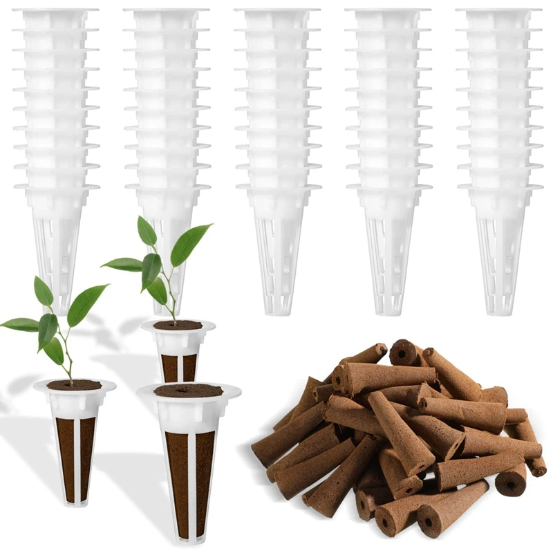 100 Pcs Root Plant Basket Seed Planting Kit Replacement Pod Cups Pot Hydroponic Plastic
100 Pcs Root Plant Basket Seed Planting Kit Replacement Pod Cups Pot Hydroponic Plastic