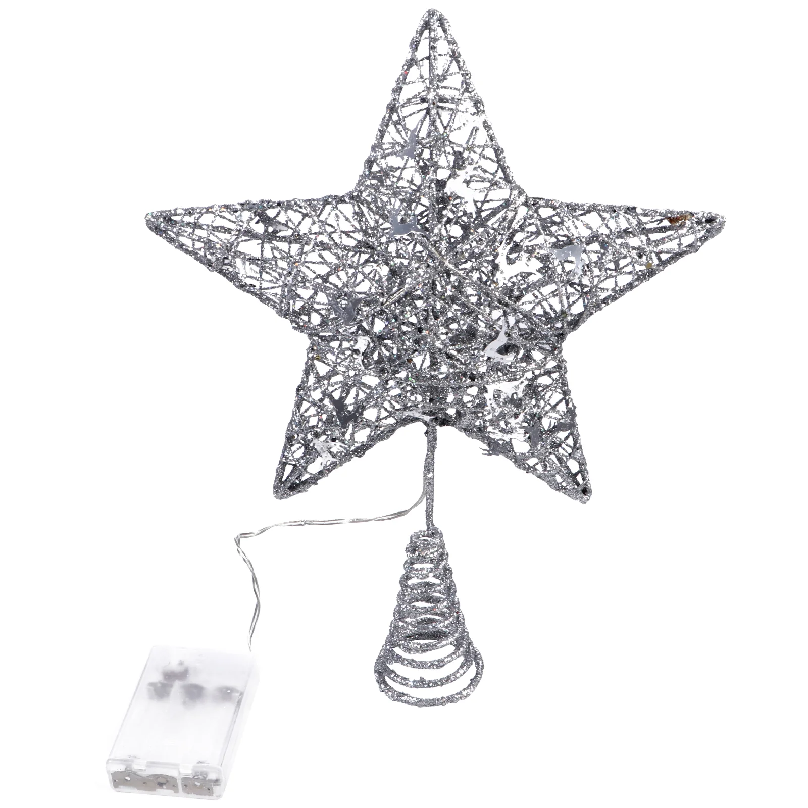 1 Pc Christmas Tree Topper Ornament Five-pointed Lighting Star Hanging Decor 
1 Pc Christmas Tree Topper Ornament Five-pointed Lighting Star Hanging Decor