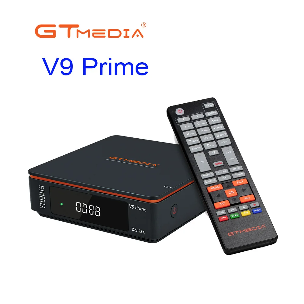 GTMEDIA V9 prime с поддержкой Φ/S2X CAcardGTmedia V9SUPER обновленная ТВ-приставка v9 Prime со встроенным Wi-Fi
GTMEDIA V9 prime с поддержкой Φ/S2X CAcardGTmedia V9SUPER обновленная ТВ-приставка v9 Prime со встроенным Wi-Fi
