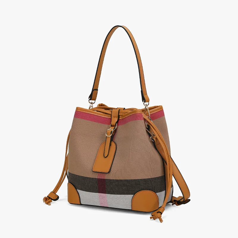 2022 Women's Bag Trend Reproduction of Luxury Bag Designer's Bag Canvas Plaid Bucket Bag Free Delivery Promotion for Women's Sho
2022 Women's Bag Trend Reproduction of Luxury Bag Designer's Bag Canvas Plaid Bucket Bag Free Delivery Promotion for Women's Sho